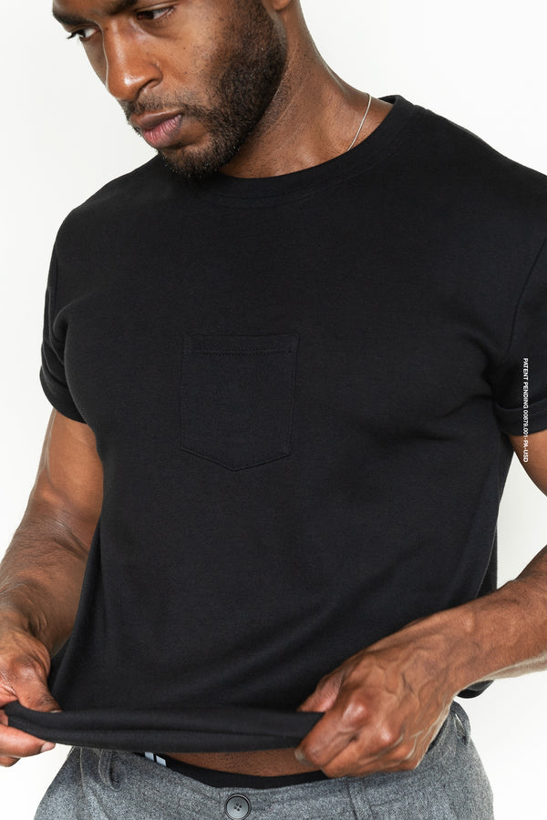 The Original Centered Pocket T-Shirt | Black