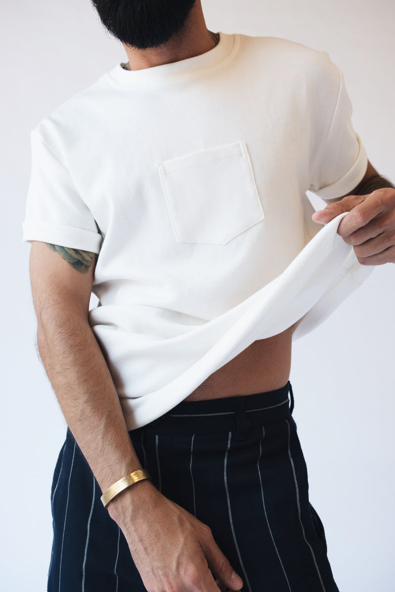 The-Original-Centered-Pocket-T-Shirt-Maison-Ogé-In-White